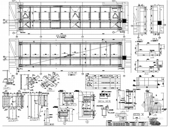 钢结构连廊结构图-钢结构施工图-筑龙结构设计论坛