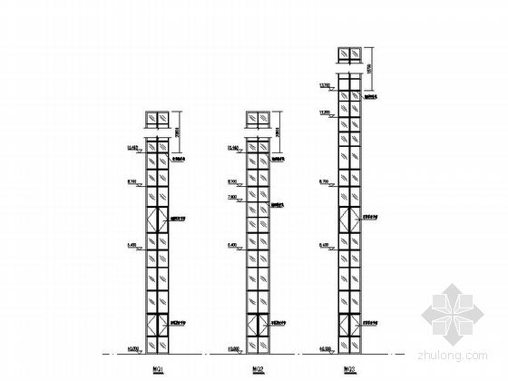 [四川]现代风格县城汽车站建筑施工图（含配套建筑）-现代风格县城汽车站建筑大样图