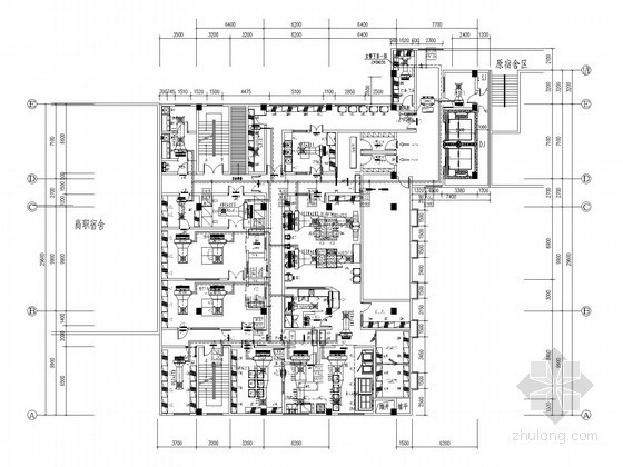 西安某学校行政楼空调资料下载-小高层学校食堂餐饮楼空调通风系统设计施工图