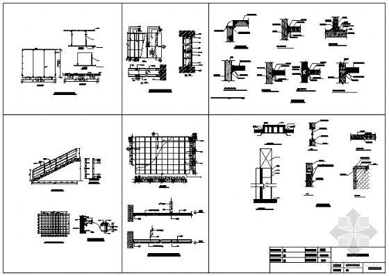 建筑设计节点图全套资料下载-工厂的建筑设计用到装修节点图