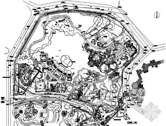 滑板主题公园施工图资料下载-深圳华侨城欢乐谷主题公园施工图