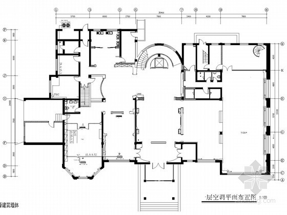 别墅模型加施工图资料下载-[内蒙古]多层别墅建筑空调通风系统设计施工图