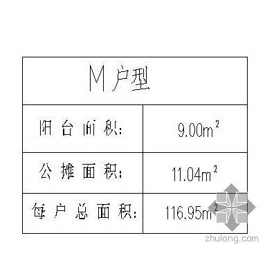 板式多层一梯两户户型图(117/117)-2