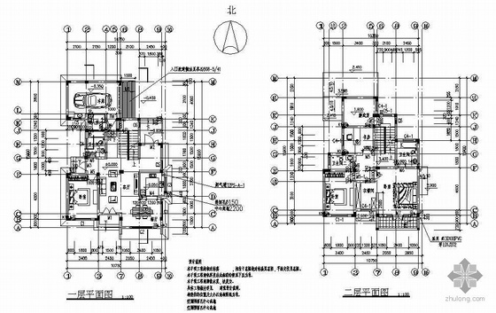 [苏州徽派]某二层別墅古建设计施工图-3