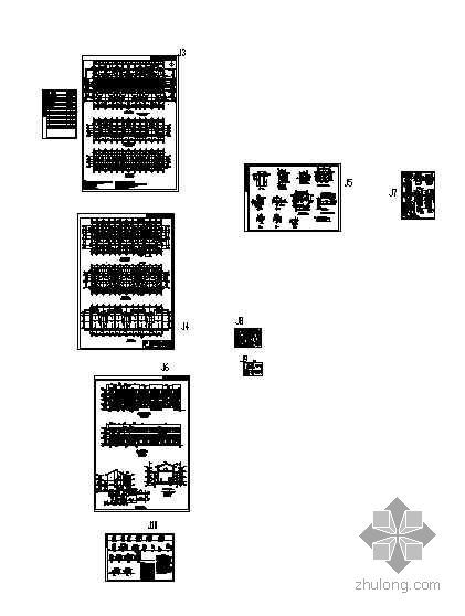 广东某小区连排别墅建筑施工图-4