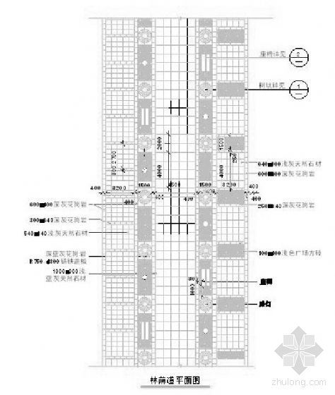 道路排水施工详图资料下载-林荫道路施工详图