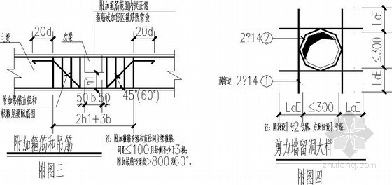 通用砖混、底框、高层结构设计说明- 