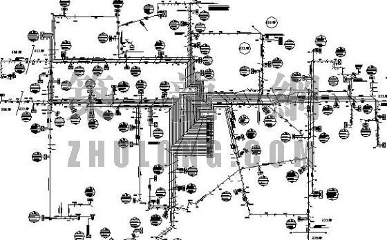 村镇规划设计总图资料下载-电信弱电规划总图