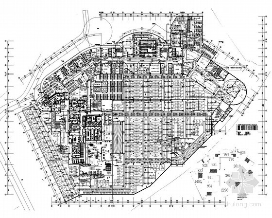 北京t3航站楼停车场资料下载-[贵州]知名五星级酒店全套电气施工图纸220张（含裙楼）