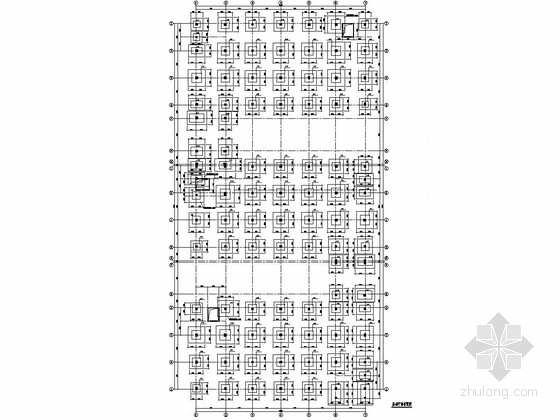 钢筋混凝土结构单跨厂房资料下载-[安徽]单栋局部六层框架结构车间厂房结构施工图