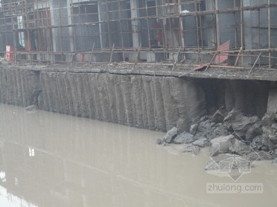 水平格栅资料下载-[上海]格栅式水泥土挡墙围护基坑坍塌事故原因分析及经验总结