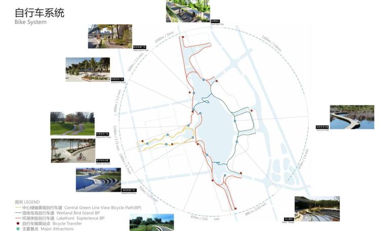 ​[浙江]海绵城市--集综合公园一体的超大型城市核心区景观设计文本（JPG+277页）-自行车系统