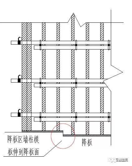 墙面垂直度、平整度，看看中建的标准层模板如何加固_5