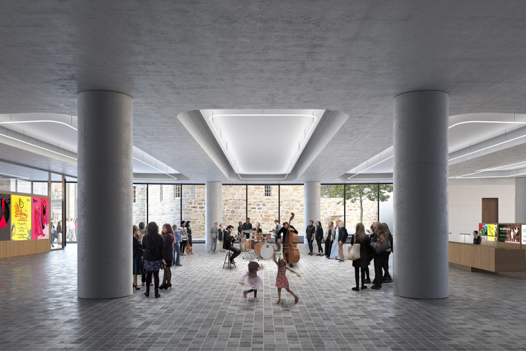 苏格兰爱丁堡音乐会场-6-Edinburgh-music-venue-The-IMPACT-Centre-Scotland-by-David-Chipperfield-Architects