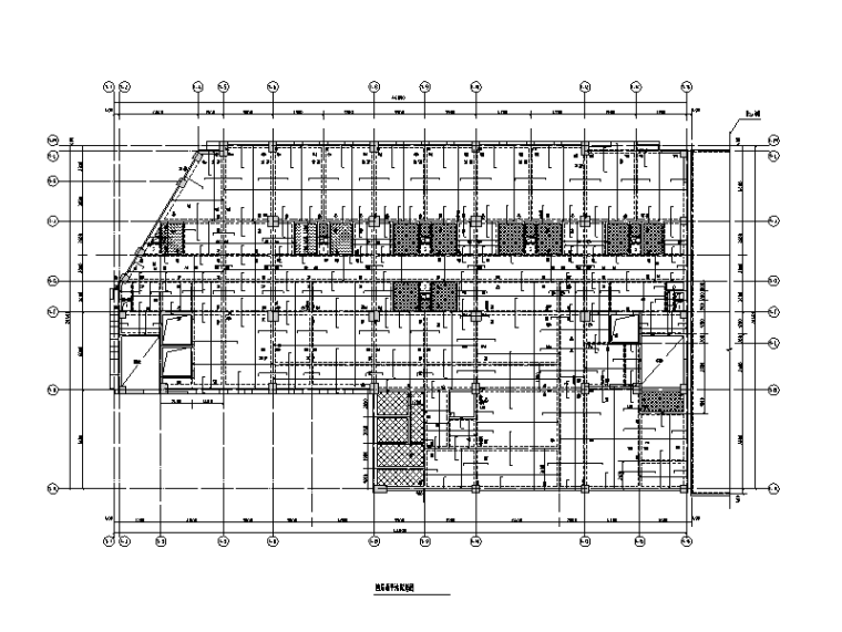 框剪结构建筑平面图资料下载-12层框剪结构酒店结构施工图（2013）