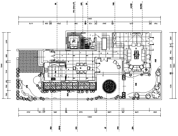 样板间CAD案例资料下载-曦城现代风格别墅样板间设计施工图（附效果图）