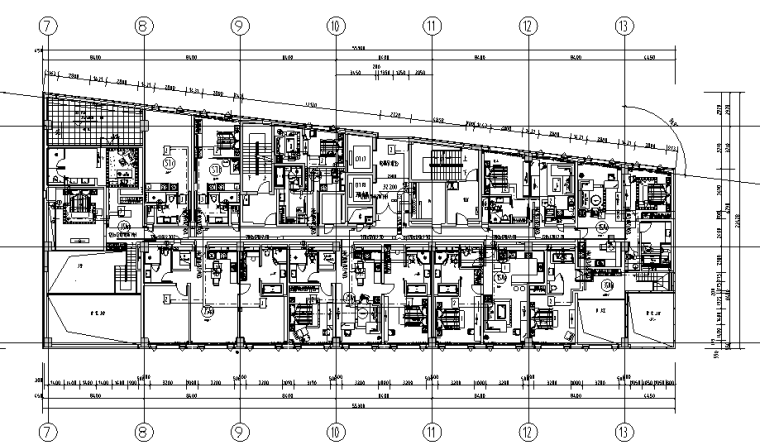 漕河泾新建办公楼暖通工程施工图-空调通风平面图二