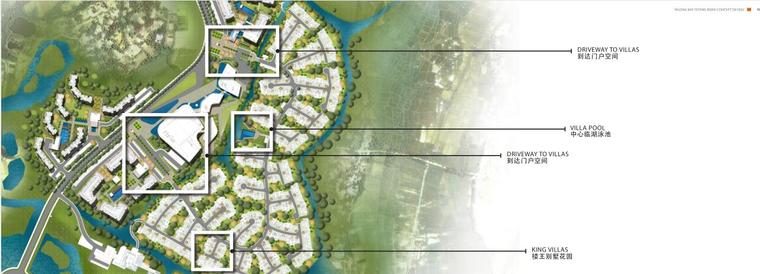 [海南]三亚椰风路项目概念景观设计文本pdf（81页）-平面图