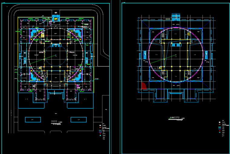 3层3000平米建筑资料下载-9598平米地下1地上3层广东省博物馆建筑方案设计图