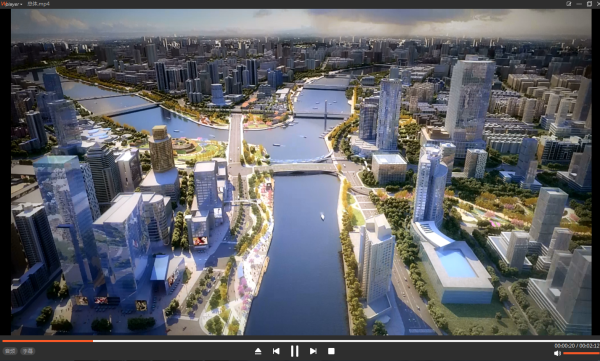[浙江]滨水公共绿地城市文化新地标景观规划设计方案（6个公园项目附赠总体汇报视频）-附赠总体动画展示效果图缩略图