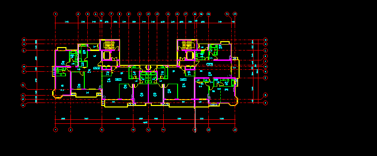 东方城市花园施工图归档建筑施工图（华东院图纸）