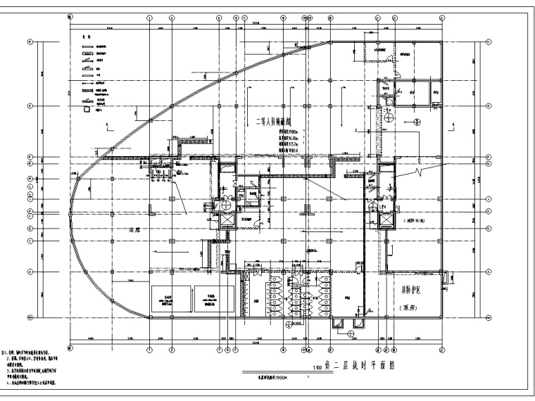 办公室装修设计说明CAD资料下载-地下室人防设计施工图及设计说明CAD