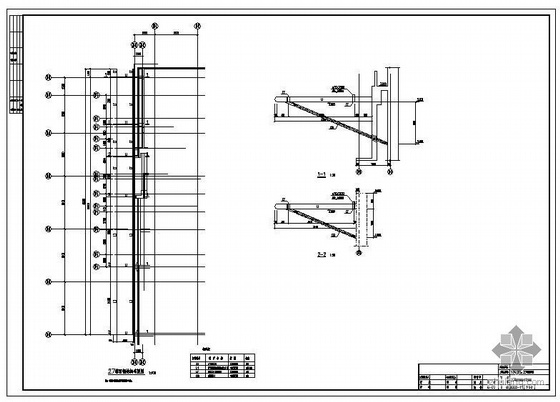 古典景园设计案例资料下载-深圳某景园雨篷结构图