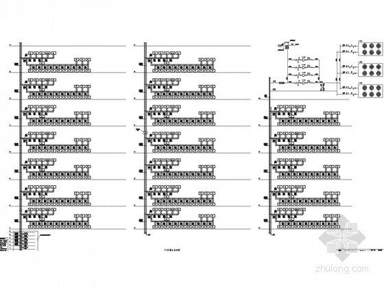 [广东]高层酒店建筑空调通风及防排烟系统设计施工图-C2空调水系统图 