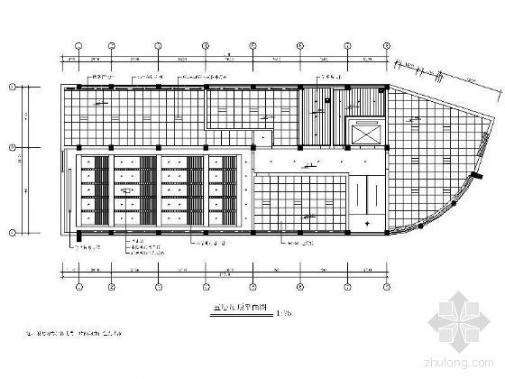 某办公楼顶面设计图