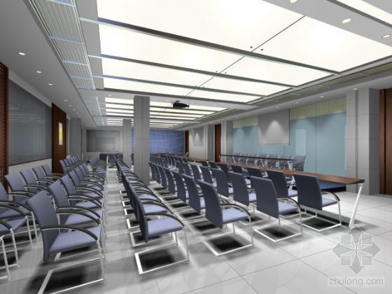 skp会议室椅模型资料下载-会议室模型9