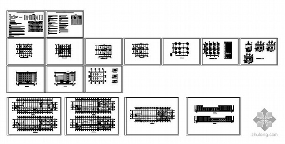[毕业设计]某五层框架教学楼建筑结构方案图（含施工组织设计）-3