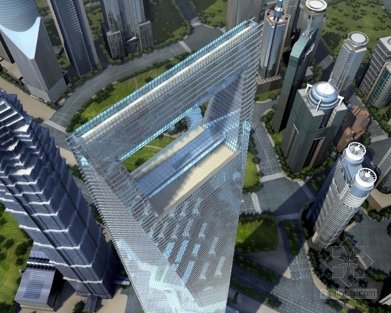 [上海]某492米环球金融中心建筑方案文本（申报）-图5