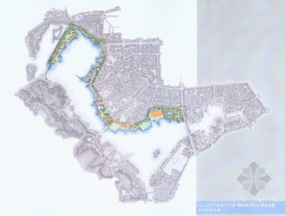 cad滨水休闲景观资料下载-[无锡]城市滨水休闲区景观规划设计方案
