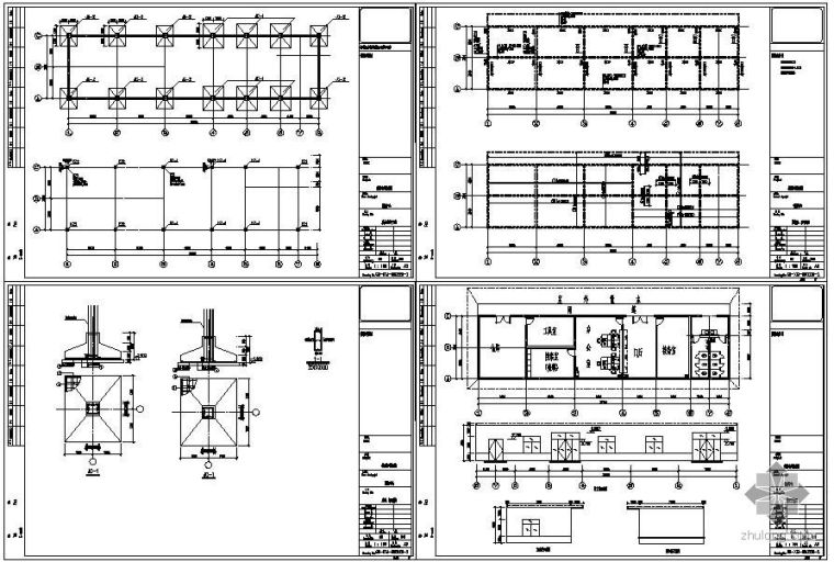 钢结构汽车车棚设计图资料下载-某汽车销售中心方案设计图