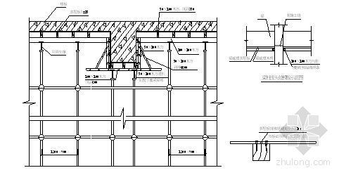 施工区域周边道路组织资料下载-北京某部队综合实验楼施工组织设计（框架结构）