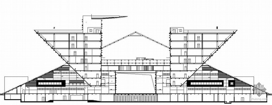 青少年文化活动中心标准资料下载-[东莞市]某青少年活动中心建筑施工图