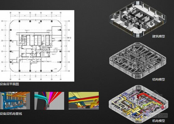 名企编制建筑工程BIM施工技术应用培训汇报(180页 附图较多)-设备机电上的应用 