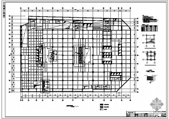 广场高杆灯设计图资料下载-成都某广场结构加固设计图