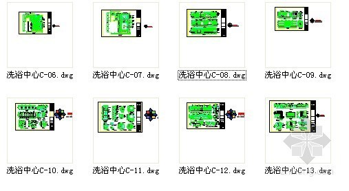 某洗浴中心大堂设计装修图- 