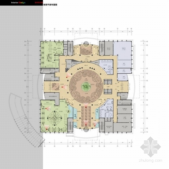 全国示范性学校资料下载-[厦门]某全国模范技能学校室内设计成套方案