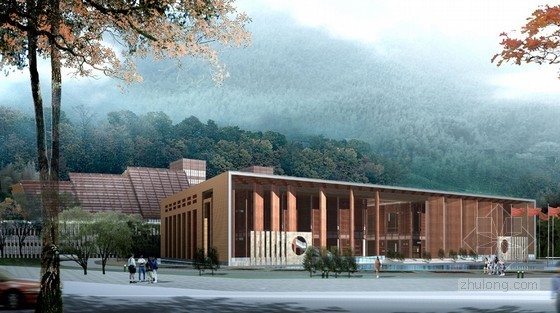 [武夷山]某国际会议中心建筑概念设计-效果图 