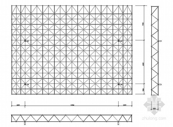 收费站收费广场设计图资料下载-安塞某收费站结构设计图