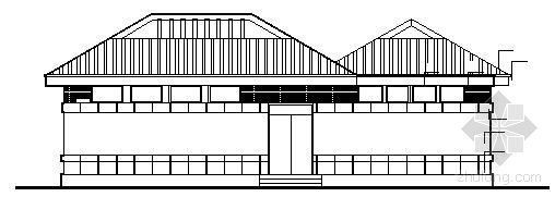 公共厕所欧式资料下载-山东欧式公厕建施图