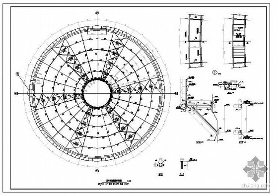 水泥厂施工图设计资料下载-某水泥厂熟料库结构施工图