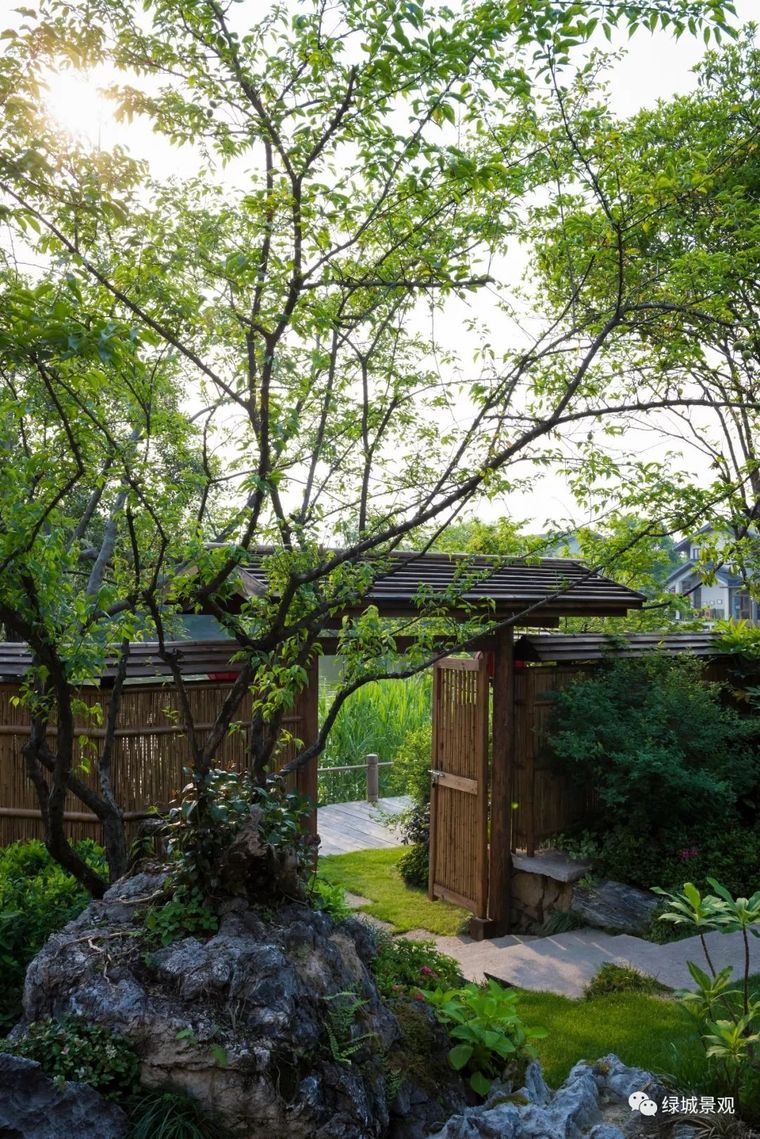 西溪里的一处禅意小庭院，美-景观设计-筑龙园林景观论坛