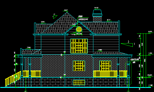 联排别墅带车库设计效果图资料下载-两套别墅方案带效果图
