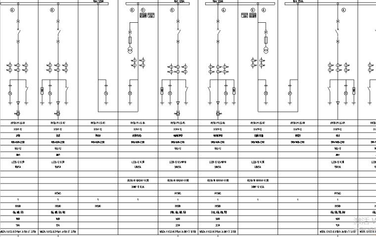 大型知名高层公共建筑强电施工图（深圳地标建筑）_6