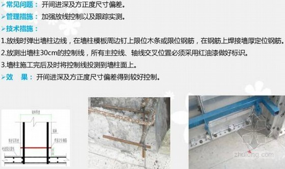 建筑工程施工质量过程控制及防治措施汇报-实测实量质量控制 