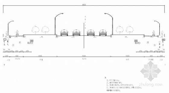 改性沥青生产设备资料下载-[浙江]48m宽改性沥青双向四车道市政道路设计图纸92张（含雨污水）