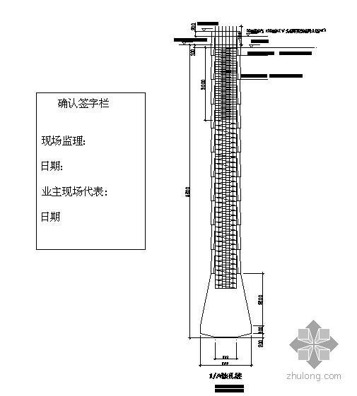 建筑详图dwg资料下载-某联合建筑桩基成孔节点构造详图